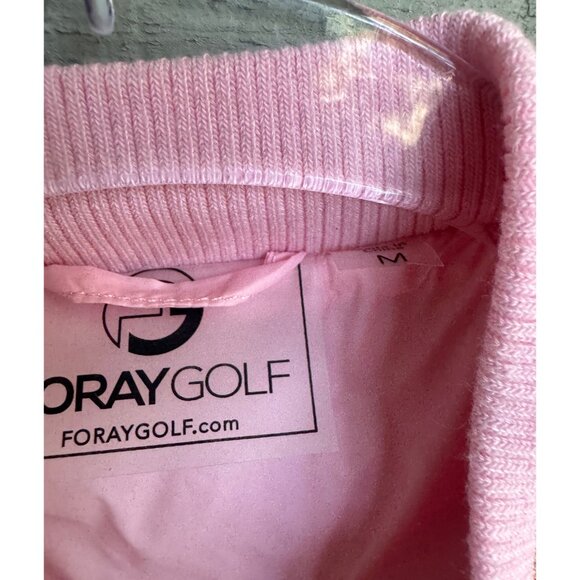 Foray Golf Quilted Vest | Women’s M | Pink | May River Palmetto Bluff Logo | NWT - Picture 9 of 11